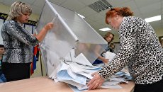 Подсчет голосов в единый день голосования Подсчет голосов в единый день голосования