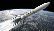 Новая европейская ракета-носитель Ariane-6 на рисунке художника ESA. Архивное фото Новая европейская ракета-носитель Ariane-6 на рисунке художника ESA. Архивное фото
