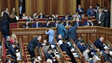 Заседание Верховной Рады Украины. Архивное фото Заседание Верховной Рады Украины. Архивное фото