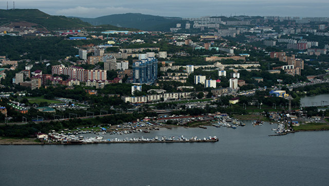 Вид на город Владивосток. Архивное фото