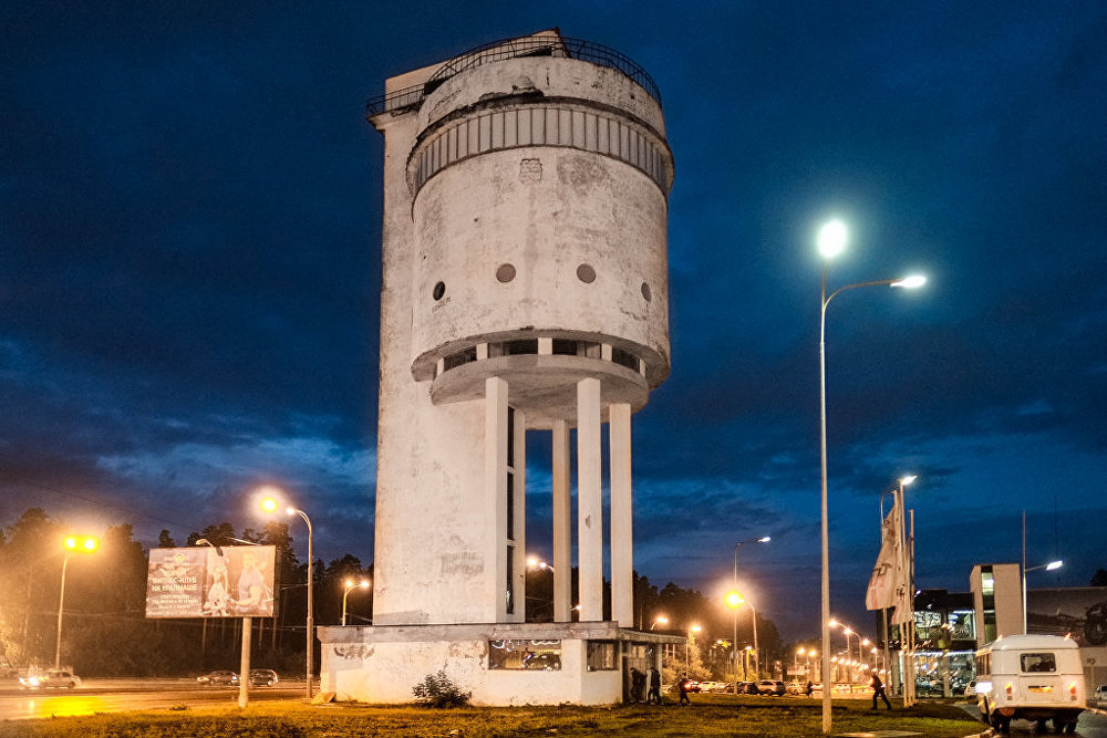 Белая башня екатеринбург фото