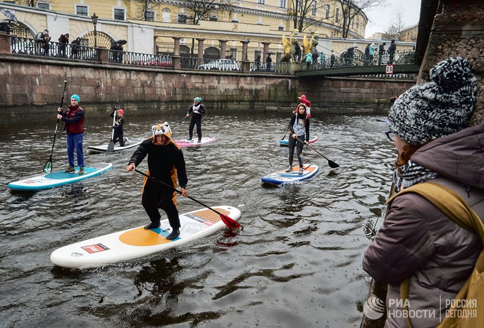 Фестиваль SUP-серфинг по каналам Санкт-Петербурга Фестиваль SUP-серфинг по каналам Санкт-Петербурга