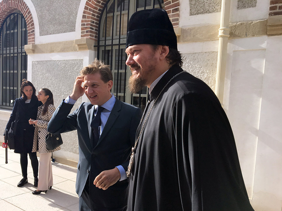 Открытие Русского духовно-культурного центра в Париже Открытие Русского духовно-культурного центра в Париже