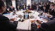 Meeting the leaders of the four countries Norman in Berlin