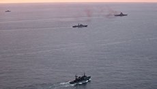 Авианосная группа Северного флота России. Архивное фото Авианосная группа Северного флота России. Архивное фото