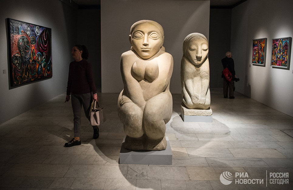 Открытие выставки Созвездие Апшерона. Азербайджанские художники 1960–1980-х годов Открытие выставки Созвездие Апшерона. Азербайджанские художники 1960–1980-х годов