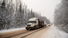 На трассе. Архивное фото На трассе. Архивное фото