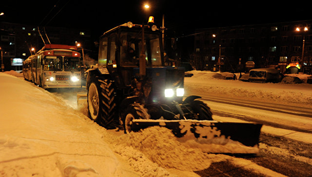 Дорожные службы Калининградской области перешли на круглосуточную работу