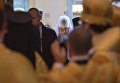 Патриарх Московский и всея Руси Кирилл совершает освящение и службу в Троицком кафедральном соборе при Русском духовно-культурном центре в рамках своего визита в Париж Патриарх Московский и всея Руси Кирилл совершает освящение и службу в Троицком кафедральном соборе при Русском духовно-культурном центре в рамках своего визита в Париж