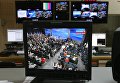 Трансляция пресс-конференции президента России Владимира Путина в ГТРК Калининград Трансляция пресс-конференции президента России Владимира Путина в ГТРК Калининград