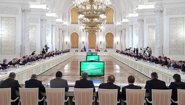 Заседание в Кремле. Архивное фото
