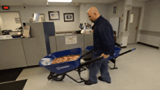 Американец отомстил чиновникам, заставив пересчитывать пять тележек мелочи