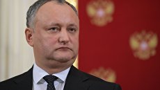 Президент Молдовы Игорь Додон. Архивное фото Президент Молдовы Игорь Додон. Архивное фото