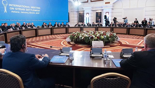 Оппозиция не стала обсуждать в Астане предложенный проект конституции Сирии