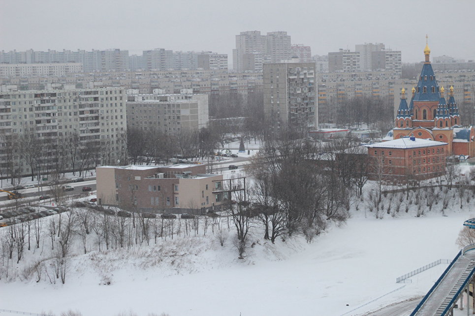 Район Северное Чертаново. 