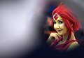 Участница аниме-фестиваля AniMatrix во Дворце культуры и техники МАИ в Москве Участница аниме-фестиваля AniMatrix во Дворце культуры и техники МАИ в Москве