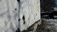 Последствия обстрелов в Донецкой области. Архивное фото Последствия обстрелов в Донецкой области. Архивное фото