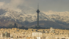 Панорама Тегерана, Иран Панорама Тегерана, Иран
