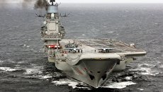 Тяжелый авианесущий крейсер Адмирал Кузнецов. Архивное фото Тяжелый авианесущий крейсер Адмирал Кузнецов. Архивное фото