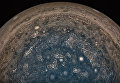 Шторм на Юпитере, фотография с зонда Juno Шторм на Юпитере, фотография с зонда Juno