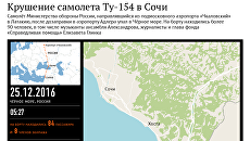 Крушение самолета Ту-154 в Сочи Крушение самолета Ту-154 в Сочи