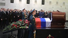 Церемония прощания с постоянным представителем РФ при ООН Виталием Чуркиным Церемония прощания с постоянным представителем РФ при ООН Виталием Чуркиным