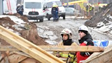 Обрушение строящегося тоннеля на Калужском шоссе Обрушение строящегося тоннеля на Калужском шоссе