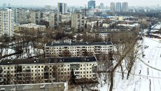Пятиэтажные дома в Москве. Архивное фото Пятиэтажные дома в Москве. Архивное фото