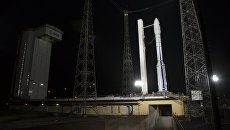 Booster Vega at the launch site in Kourou, French Guiana.  March 6, 2017