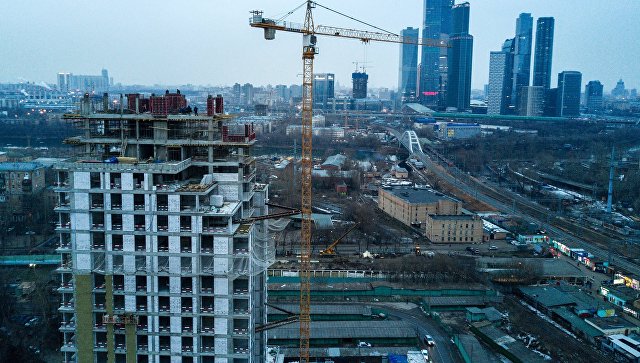 Строительство многоквартирного жилого дома в московском районе Фили. Архивное фото
