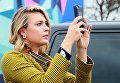 Теннисистка Мария Шарапова после пресс-конференции в честь представления нового проекта компании Yota Теннисистка Мария Шарапова после пресс-конференции в честь представления нового проекта компании Yota