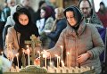 Панихида в Троице-Измайловском соборе Санкт-Петербурга по погибшим при взрыве в метро Панихида в Троице-Измайловском соборе Санкт-Петербурга по погибшим при взрыве в метро