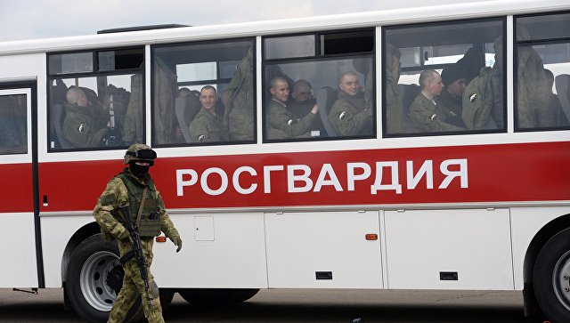 Военнослужащие Росгвардии. Архивное фото