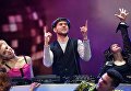 Dj Леонид Руденко во время всероссийских соревнований по акробатическому рок-н-роллу Rock’n’Roll &CO. в Москве Dj Леонид Руденко во время всероссийских соревнований по акробатическому рок-н-роллу Rock’n’Roll &CO. в Москве