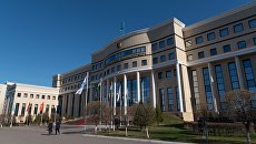 Здание Министерства иностранных дел Республики Казахстан в Астане. Архивное фото Здание Министерства иностранных дел Республики Казахстан в Астане. Архивное фото