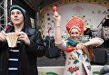 Выступление артистов на арт-фестивале для журналистов МедиаПасха в Москве Выступление артистов на арт-фестивале для журналистов МедиаПасха в Москве