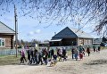 Участники акции Бессмертный полк в деревне Бобровка Омской области Участники акции Бессмертный полк в деревне Бобровка Омской области