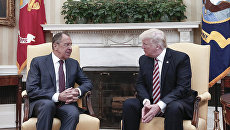 Встреча министра иностранных дел России Сергея Лаврова и президента США Дональда Трампа в Вашингтоне. 10 мая 2017 Встреча министра иностранных дел России Сергея Лаврова и президента США Дональда Трампа в Вашингтоне. 10 мая 2017