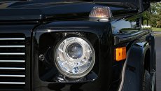 Автомобиль Mercedes-Benz Gelandewagen. Архивное фото Автомобиль Mercedes-Benz Gelandewagen. Архивное фото