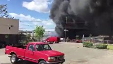 Место падения самолета в США Место падения самолета в США
