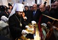 Глава отдела Внешних церковных связей митрополит Илларион у мощей святителя Николая Чудотворца в Бари Глава отдела Внешних церковных связей митрополит Илларион у мощей святителя Николая Чудотворца в Бари