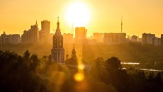 Вид на Москву. Архивное фото Вид на Москву. Архивное фото