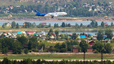 Первый полет нового российского пассажирского самолета МС-21 Первый полет нового российского пассажирского самолета МС-21