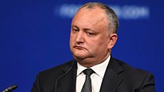 Президент Молдавии Игорь Додон. Архивное фото Президент Молдавии Игорь Додон. Архивное фото