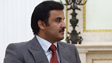 Эмир государства Катар шейх Тамим бен Хамад Аль Тани. Архивное фото Эмир государства Катар шейх Тамим бен Хамад Аль Тани. Архивное фото