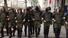 Во время акции на Тверской улице в Москве. 12 июня 2017 Во время акции на Тверской улице в Москве. 12 июня 2017