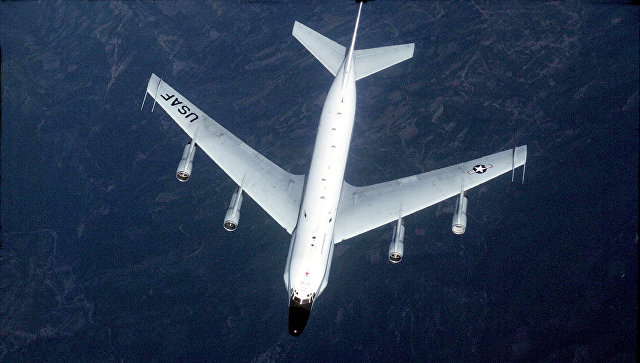 Американский самолет-разведчик RC-135. Архивное фото