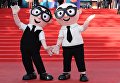 На церемонии открытия 39-го Московского международного кинофестиваля в Москве На церемонии открытия 39-го Московского международного кинофестиваля в Москве