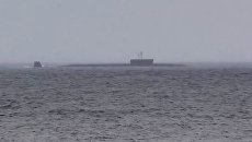 Головной корабль проекта 955 Борей - подводный крейсер Юрий Долгорукий во время пуска ракеты Булава. 26 июня 2017 Головной корабль проекта 955 Борей - подводный крейсер Юрий Долгорукий во время пуска ракеты Булава. 26 июня 2017