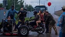 Съемки фильма. Архивное фото Съемки фильма. Архивное фото